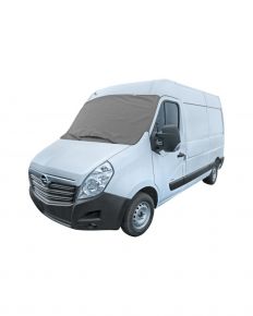 Fagyvédő szélvédőtakaró furgonhoz Winter Delivery Van XXL, szürke (110 × 170–185 cm)
