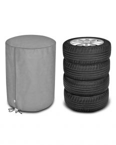 Védőhuzat 4 autókerék tárolásához 4wheels, 74 x 110 cm, szürke