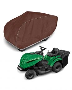 Kerti traktor takaró hátsó fűgyűjtő kosárhoz Optimal Garage XL230, barna (230 x 83 x 77 cm)