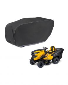 Kerti traktor takaró hátsó fűgyűjtő kosárhoz Optimal Garage XXL250, grafitszürke (245-260 x 110 x 74 cm)