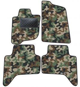 Army car mats Mitsubishi L200  2006-2016