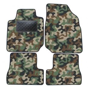 Army car mats Nissan Micra K12 2003-2009 4ks