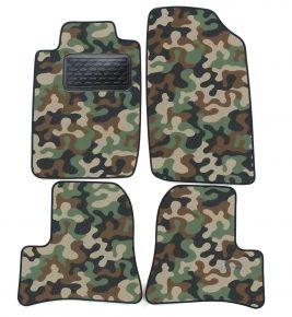 Army car mats Peugeot 206 , 206+ 1998-2005 4ks