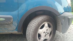 Műanyag sárvédőívek Nissan Kubistar (1998-2008), 4 ajtós verzió