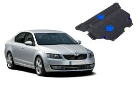 Acél motor- és sebváltóvédő-burkolat Skoda Octavia A7 minden motorhoz illeszkedik 2013-