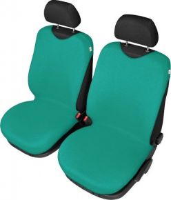 Autóhuzatok Skoda 105 Pólós védőhuzatok SHIRT COTTON A pólós huzatok az elülső fotelekre zöld