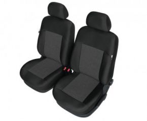 Autóhuzatok Honda CR-V 2011-ig Méretezett huzatok APOLLO huzatok az első ülésekre fekete+ grafitszürke