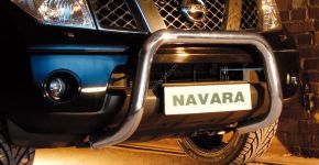 Steeler gallytörő rács Nissan Navara 2010-2015 Modell U
