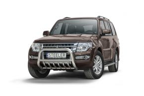 Steeler gallytörő rács Mitsubishi Pajero 2007-2014 Modell G