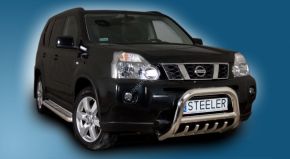 Steeler gallytörő rács NISSAN X-TRAIL 2010-2014 Modell G