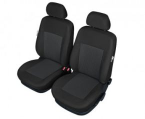 Autóhuzatok Audi A3 Pólós védőhuzatok A BONN Autóhuzatok az elülső ülésekr mintás grafit-szürke