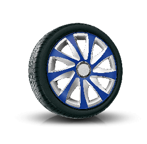 Dísztárcsa MITSUBISHI 16", DRIFT EXTRA blue-ezüst  4db