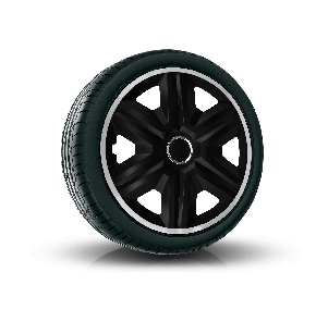 Dísztárcsa MITSUBISHI 16", FAST LUX ezüst-fekete  4db