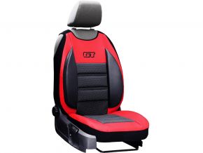 Ergonomikus autós üléshuzat deréktámasszal GT Ergonomic, piros, 1 db