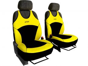 Activ Sport trikó üléshuzatok sárga, első 2 db