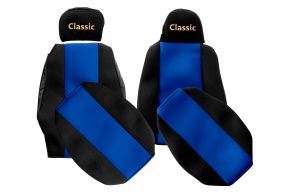 Méretre szabott CLASSIC üléshuzatok SCANIA G modellhez (01.2013-12.2016) - eltérő fejtámlák - kék