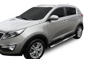 Rozsdamentes oldalsó keretek, Kia Sportage 2009-2015 4"oval