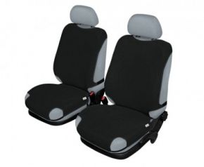 Autóhuzatok Mitsubishi Outlander II 2012-ig Pólós védőhuzatok SHIRT AIRBAG pólós huzatot az elülső ülésekre, fekete