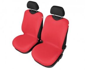 Autóhuzatok BMW X1 Pólós védőhuzatok SHIRT COTTON A pólós huzatok az elülső fotelekre piros