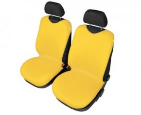 Autóhuzatok Nissan Almera II 2000-tól Pólós védőhuzatok SHIRT COTTON A pólós huzatok az elülső fotelekre sárga