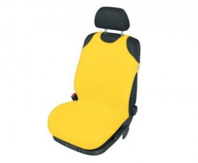 Autóhuzatok Dacia Lodgy Pólós védőhuzatok SINGLET pólós huzat az elülső fotelre sárga