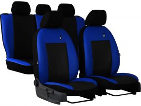 Univerzális üléshuzat Bőr ROAD kék