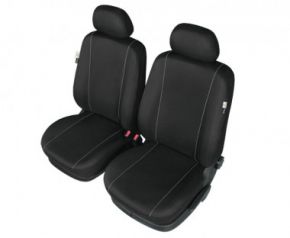 Autóhuzatok Hyundai Santa Fe II 2012-ig Pólós védőhuzatok SOLID huzatok az első ülésekre fekete