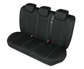 Autóhuzatok Mitsubishi Outlander III 2012-tól SOLID huzatok a hátsó ülésre fekete