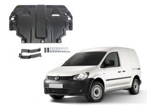 Acél motor- és sebváltóvédő-burkolat Volkswagen  Caddy IV minden motorhoz illeszkedik (w/o heating system) 2015-