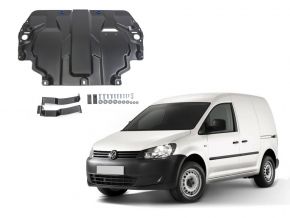 Acél motor- és sebváltóvédő-burkolat Volkswagen  Caddy IV minden motorhoz illeszkedik (w/o heating system) 2015-