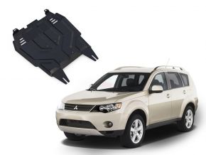 Acél motor- és sebváltóvédő-burkolat Mitsubishi Outlander  2,0; 2,4 2007-2012