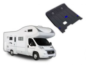 Acél motor- és sebváltóvédő-burkolat Fiat Ducato Caravan minden motorhoz illeszkedik 2006-2014