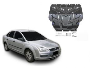 Acél motor- és sebváltóvédő-burkolat Ford  Focus II minden motorhoz illeszkedik 2005-2011