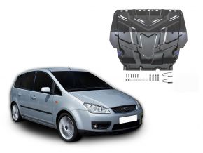 Acél motor- és sebváltóvédő-burkolat Ford  С-Max minden motorhoz illeszkedik 2003-2010