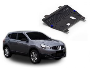 Acél motor- és sebváltóvédő-burkolat Nissan  Qashqai 1,6; 2,0 2006-2014