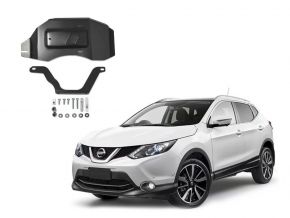 Acél differenciálmű-burkolat Nissan Qashqai 4WD 2,0 (csak a feltüntetett motorokhoz!), 2014-2019