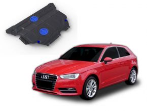 Acél motor- és sebváltóvédő-burkolat Audi A3 FWD/4WD 1,2TSI; FWD/4WD 1,4TFSI; FWD/4WD 1,8TFSI; FWD/4WD 1,8TSI 2012-