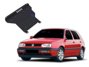 Acél motor- és sebváltóvédő-burkolat Volkswagen Golf III  MT 1,4; 1,6; 1,8; 2,0; 1,9TD 1991-1997