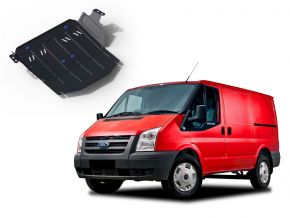 Acél motor- és sebváltóvédő-burkolat Ford Transit  RWD 2,2TD; RWD 2,4TD (csak a feltüntetett motorokhoz!) 2007-2015