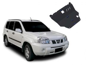 Acél motor- és sebváltóvédő-burkolat Nissan X-Trail minden motorhoz illeszkedik 2001-2007