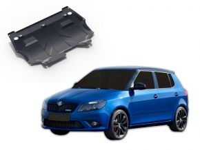 Acél motor- és sebváltóvédő-burkolat Skoda Fabia RS 1,4TSI 2010-2015