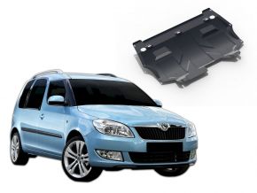 Acél motor- és sebváltóvédő-burkolat Skoda Rооmster minden motorhoz illeszkedik 2006-2015