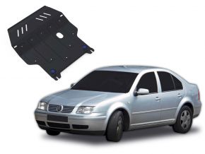 Acél motor- és sebváltóvédő-burkolat Volkswagen Bora minden motorhoz illeszkedik 1998-2005