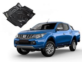 Acél motorvédő-burkolat Mitsubishi L200 minden motorváltozathoz megfelelő 2015-2019