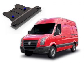 Acél sebváltóburkolat VOLKSWAGEN CRAFTER minden motorhoz illeszkedik, 2006-2011