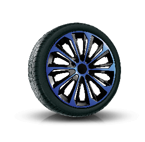 Dísztárcsa KIA 15", STRONG DUOCOLOR kék-fekete 4 db
