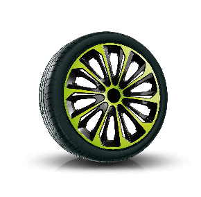 Dísztárcsa KIA 15", STRONG DUOCOLOR zöld-fekete 4 db