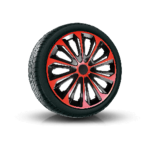 Dísztárcsa KIA 15", STRONG DUOCOLOR piros-fekete 4 db