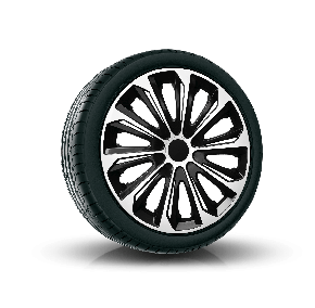 Dísztárcsa KIA 15", STRONG DUOCOLOR fekete-fehér 4 db