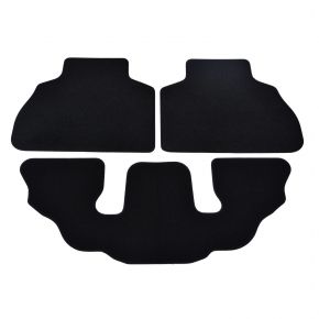 Méretpontos velúr autószőnyeg készlet BMW X7 2019- számára (7 személyes) (5 db)